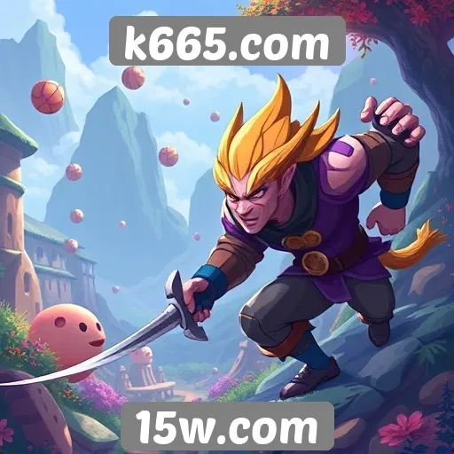 Variedade de jogos disponíveis no k665.com
